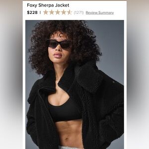 Alo Foxy Sherpa Jacket